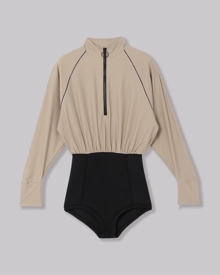 VITA × CARDBOARD KNIT SWIM BODY SUIT