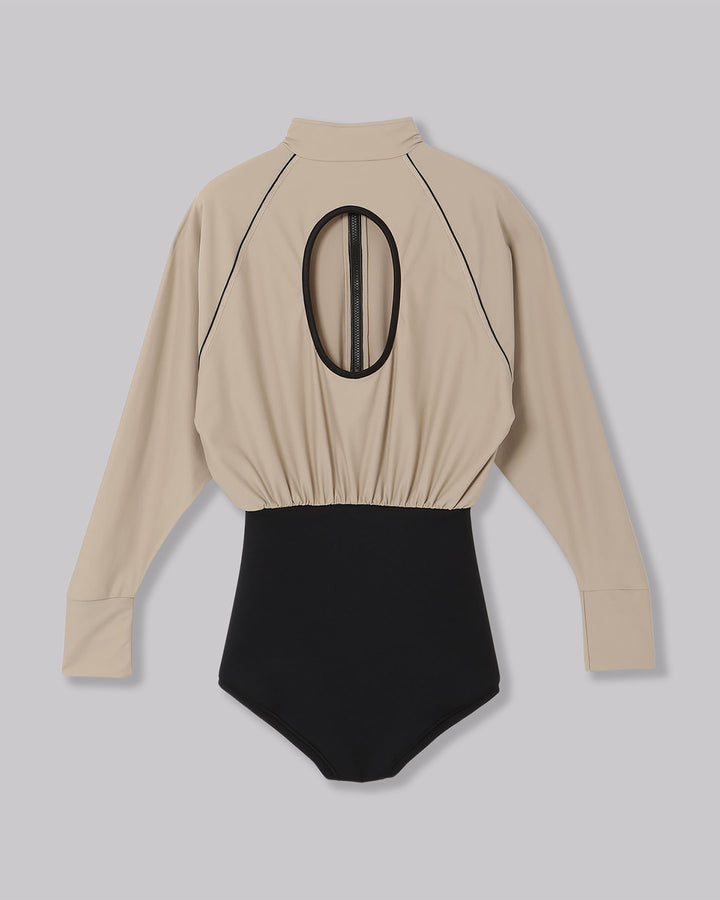 VITA × CARDBOARD KNIT SWIM BODY SUIT