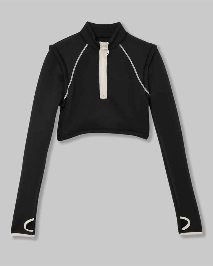 CARDBOARD KNIT SWIM JACKET