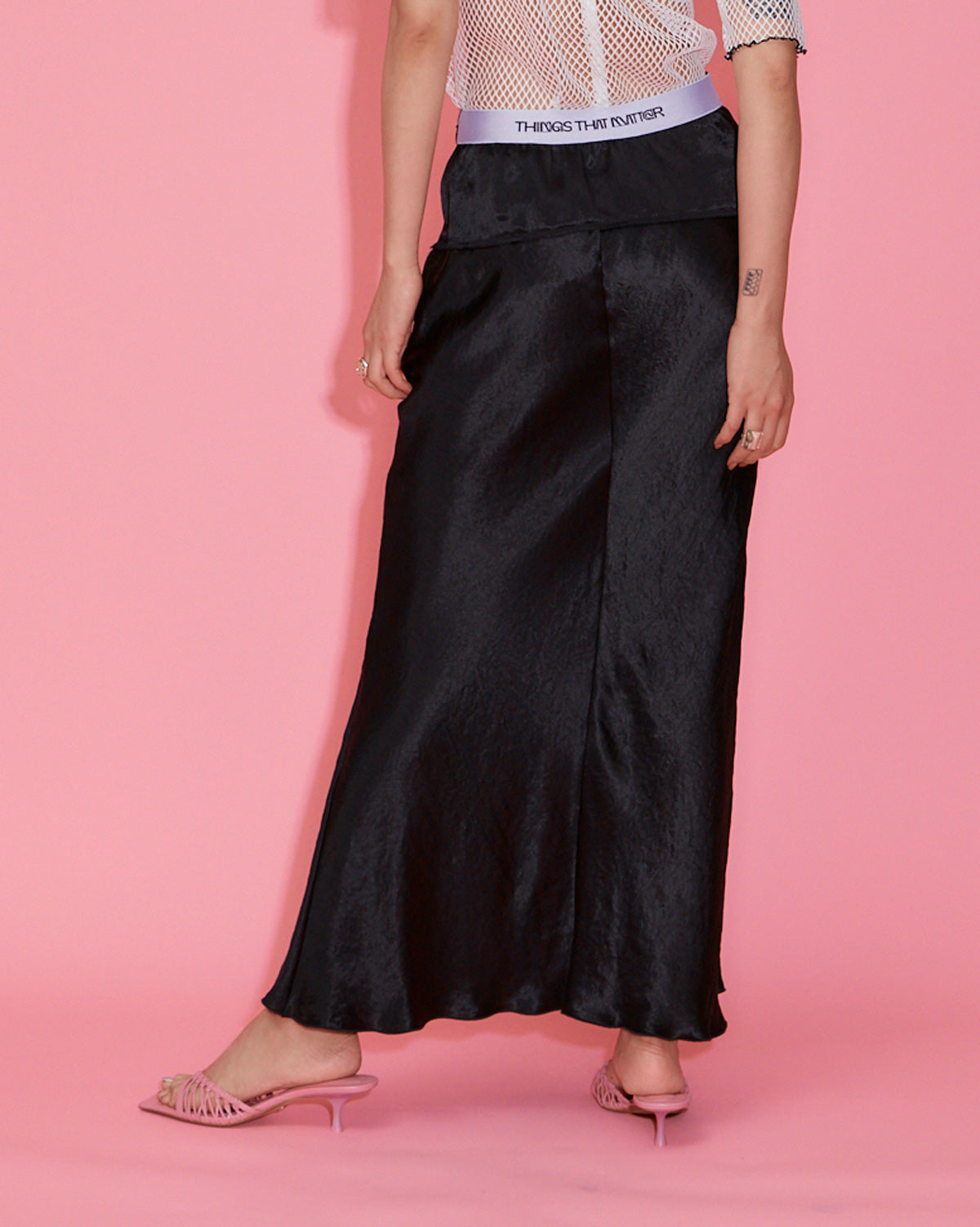 ACETATE SATIN MAXI SKIRT | | STORE | THINGS THAT MATTER ONLINE STORE