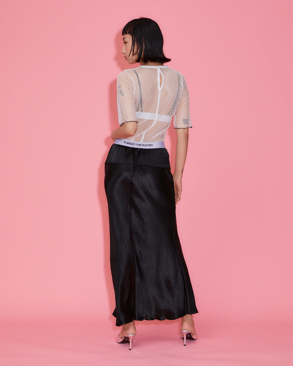 ACETATE SATIN MAXI SKIRT | | STORE | THINGS THAT MATTER ONLINE STORE