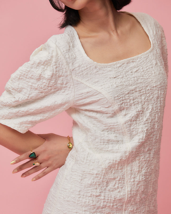 ORGANIC COTTON JERSEY MINI DRESS