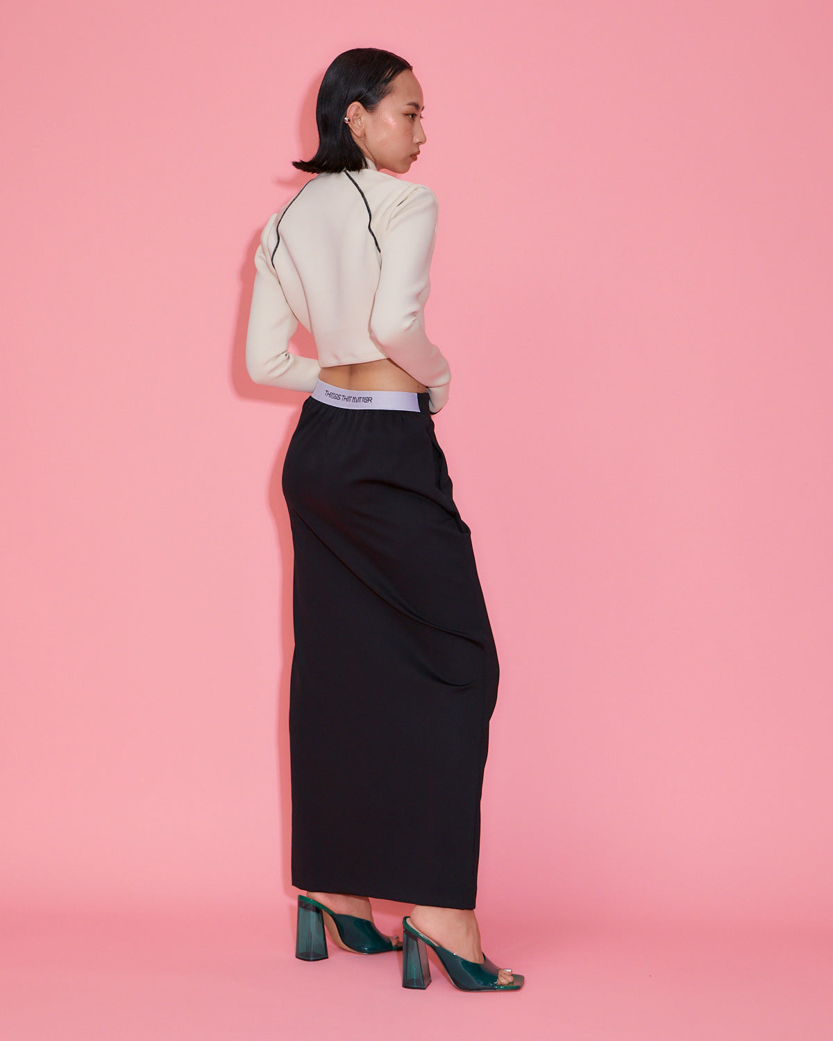 SCUBA JERSEY NARROW MAXI SKIRT | SELECT | STORE | THINGS THAT MATTER ONLINE  STORE