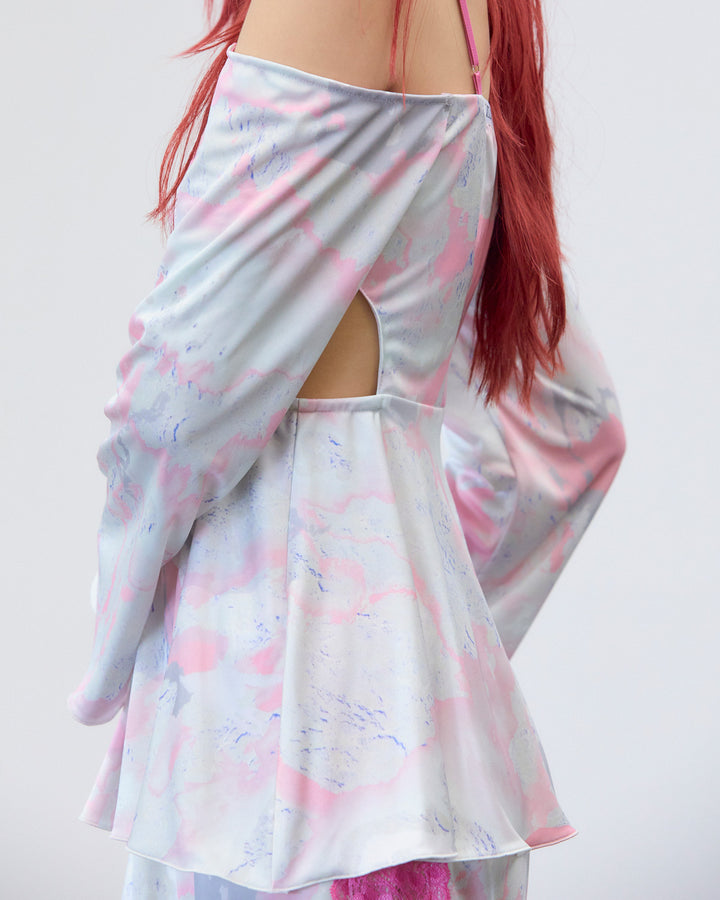 TONDABAYASHI RAN × LACE BLOUSE【受注生産】