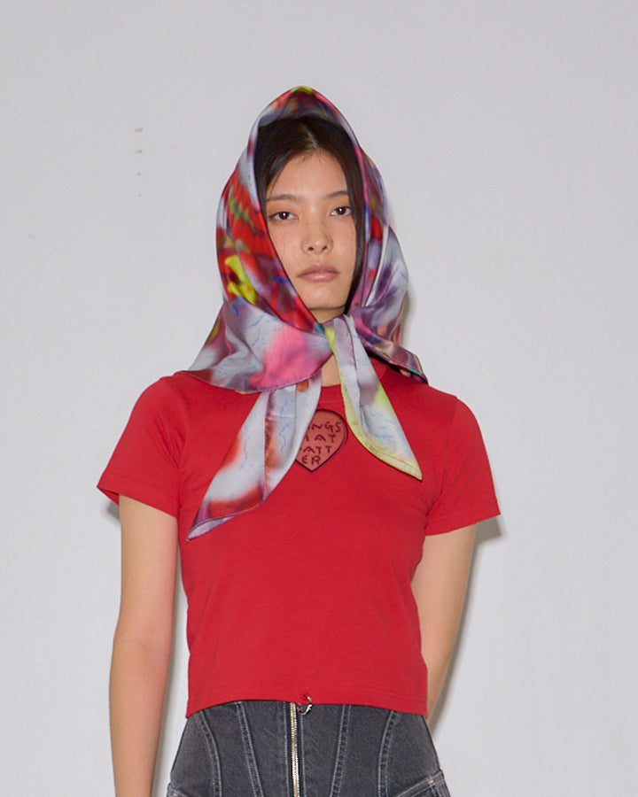 TONDABAYASHI RAN × RAIN SCARF
