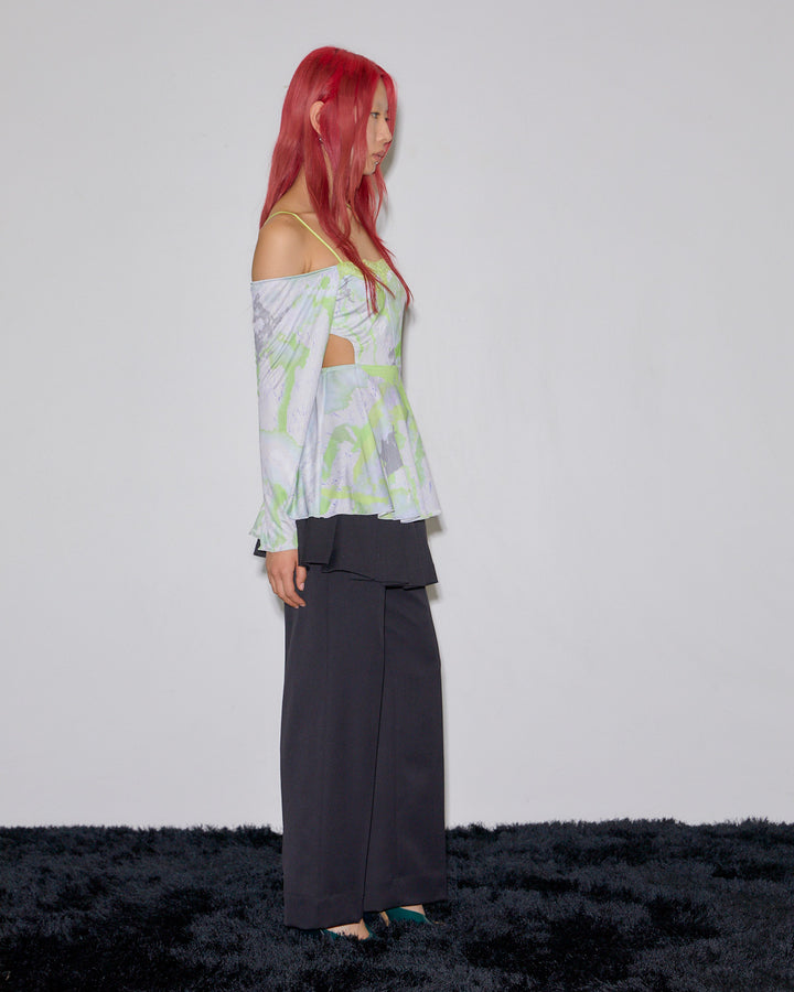 TONDABAYASHI RAN × LACE BLOUSE【受注生産】