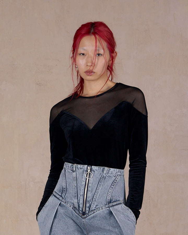 DIFFERENT TULLE TOPS