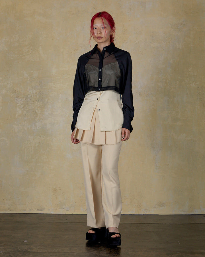 LAYERING SHEER SHIRTS