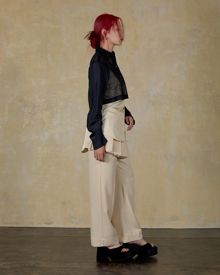 LAYERING SHEER SHIRTS