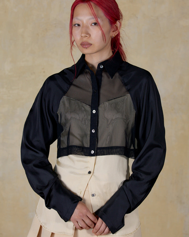 LAYERING SHEER SHIRTS