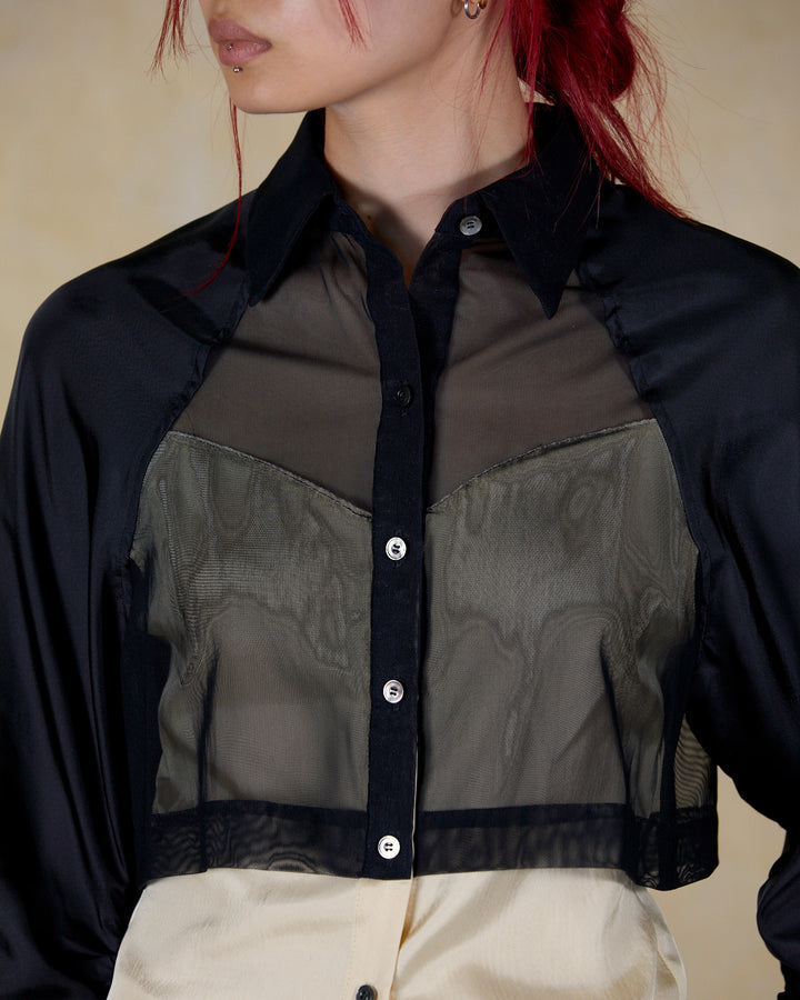 LAYERING SHEER SHIRTS