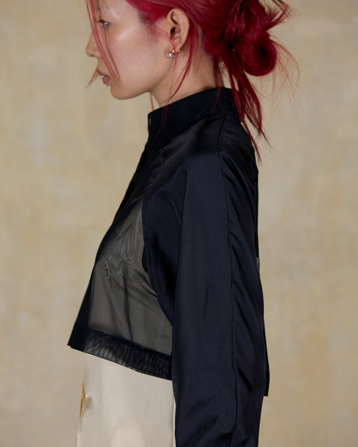 LAYERING SHEER SHIRTS