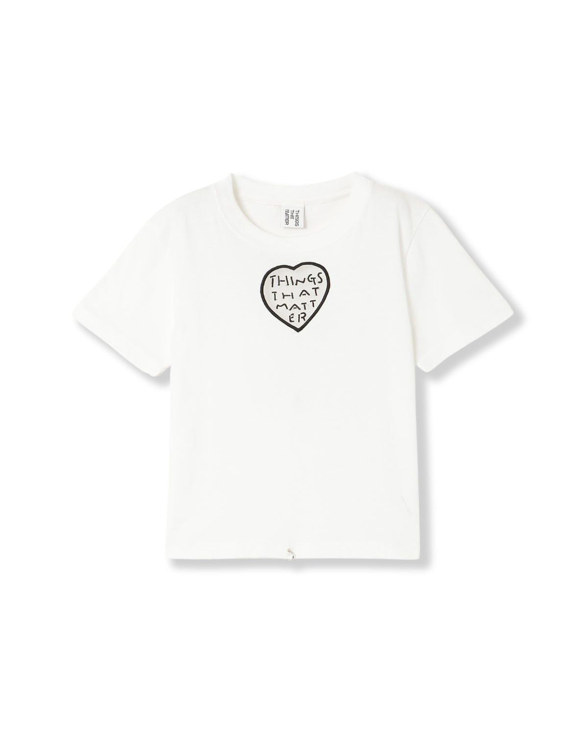 tシャツ TONDABAYASHI RAN × HEART CROPPED LONG SLEEVE T-SHIRT / ハートクロップドロングスリーブ セール】TONDABAYASHI RAN × HEART CROPPED LONG SLEEVE T-SHIRT