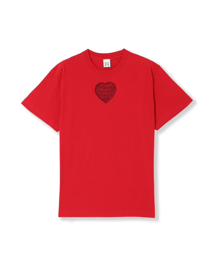 TONDABAYASHI RAN × HEART T-SHIRT