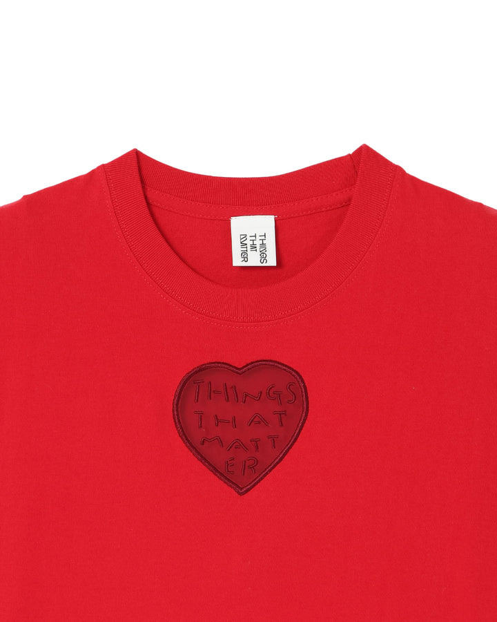 TONDABAYASHI RAN × HEART T-SHIRT