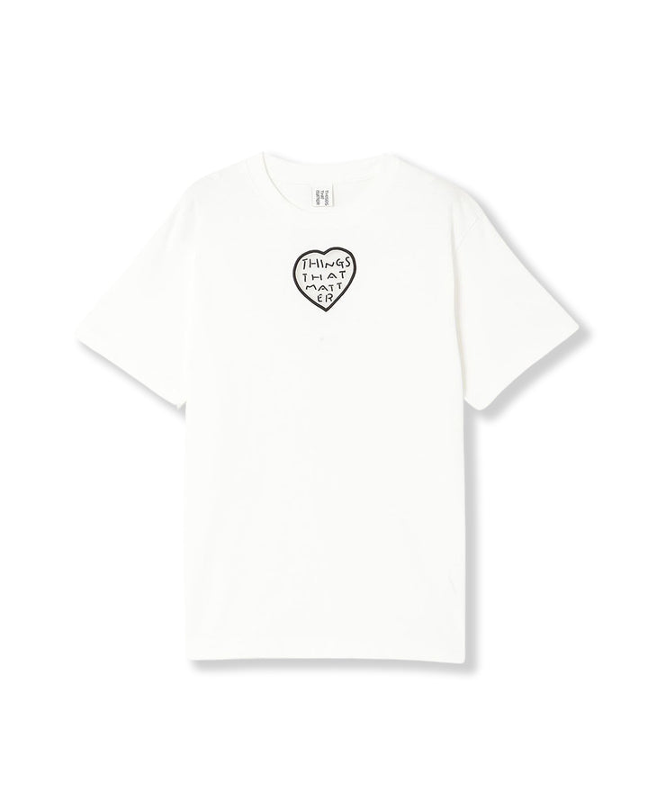 TONDABAYASHI RAN × HEART T-SHIRT
