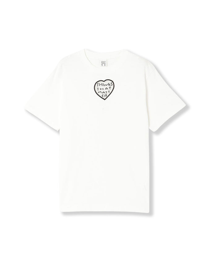 TONDABAYASHI RAN × HEART T-SHIRT