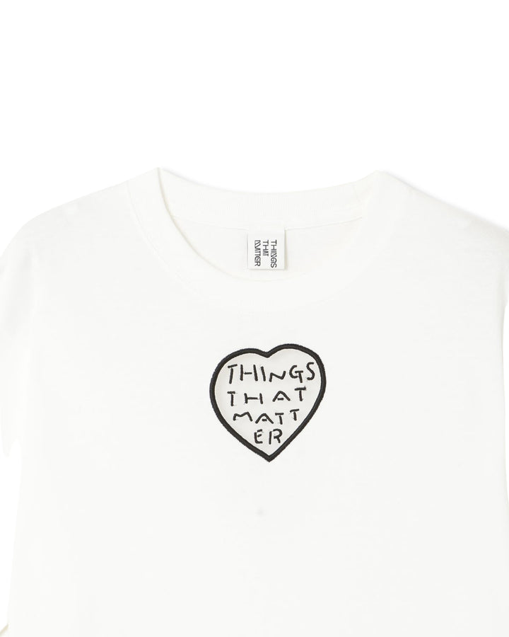 TONDABAYASHI RAN × HEART T-SHIRT