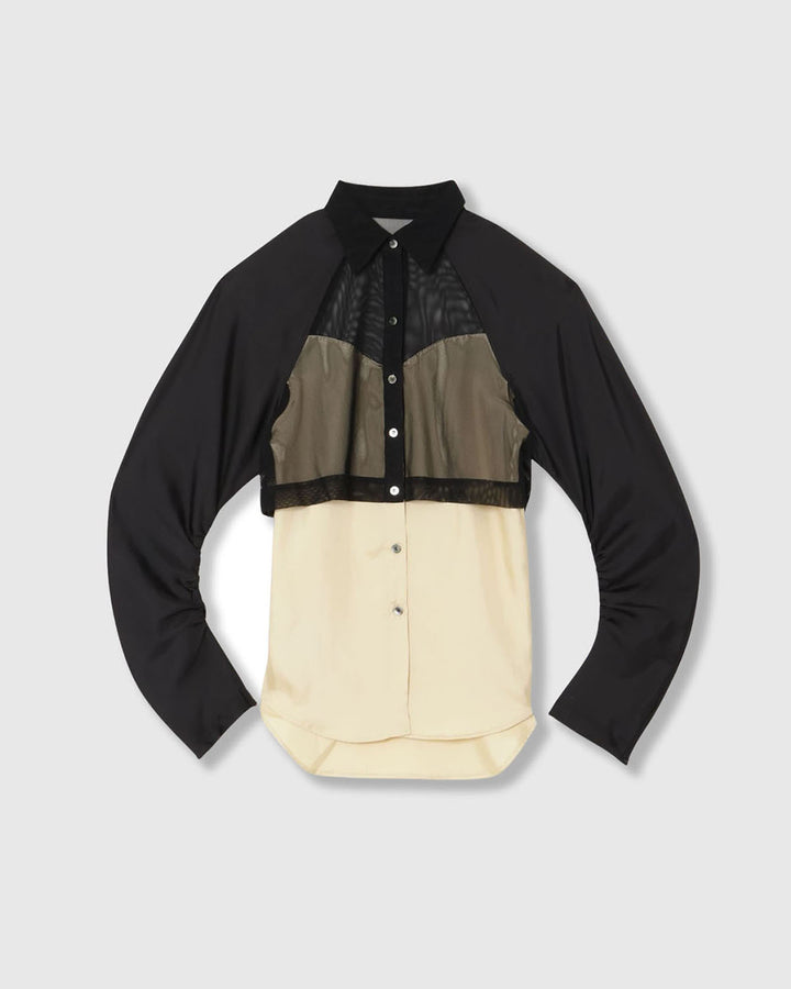 LAYERING SHEER SHIRTS