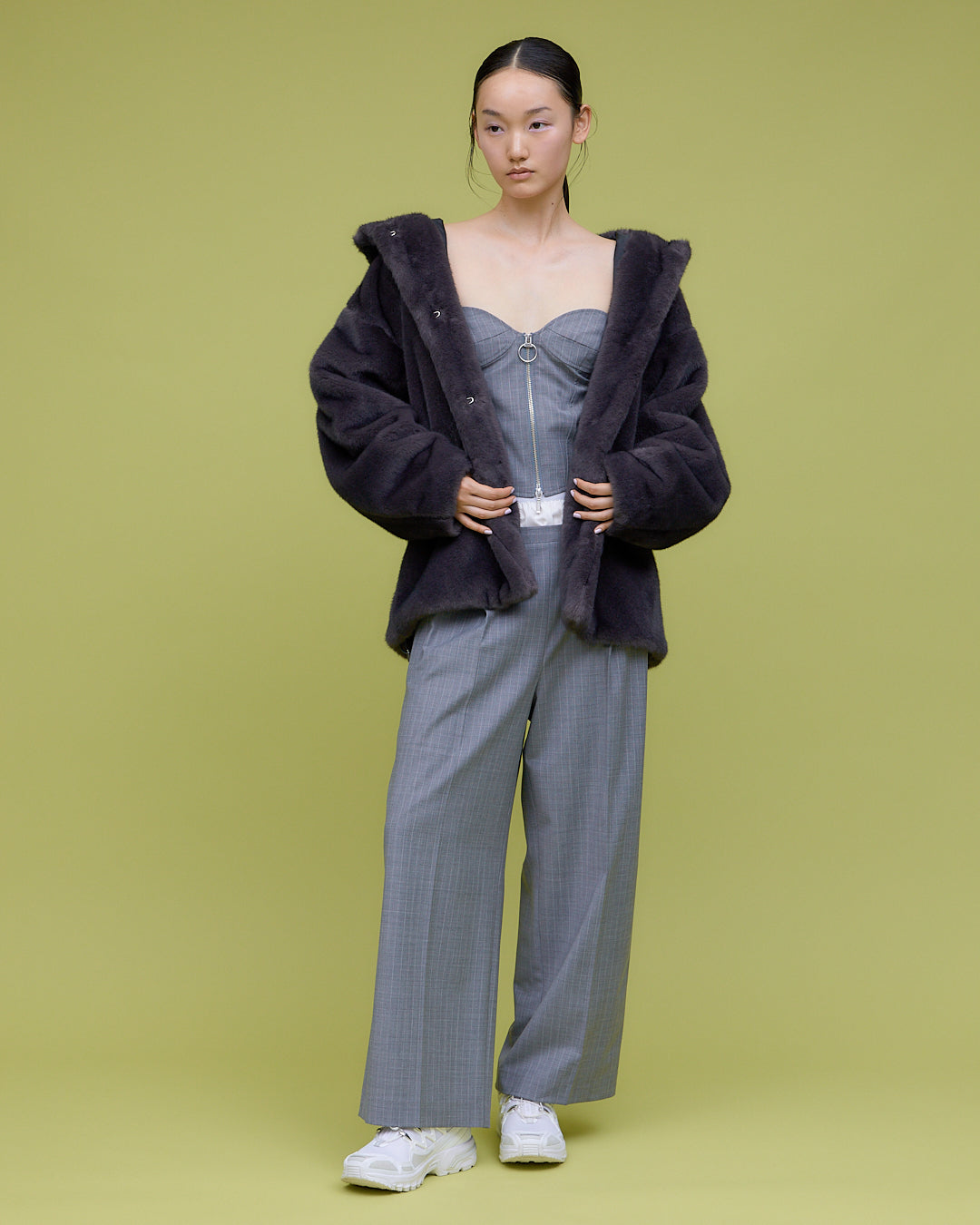 T/W FRONT ZIP BUSTIER | | STORE | THINGS THAT MATTER ONLINE STORE