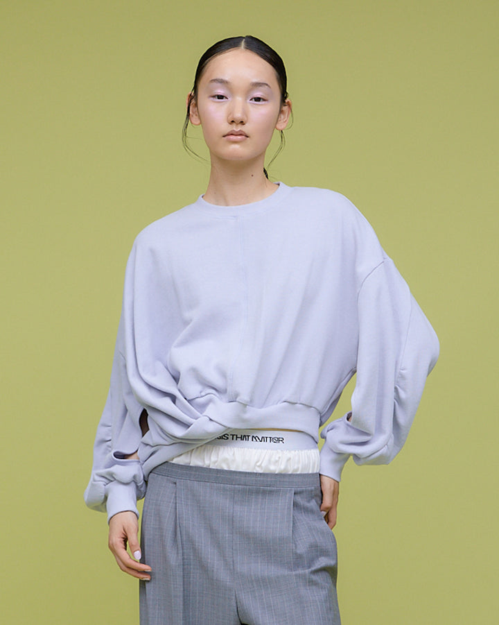 TWIST SWEAT PULLOVER