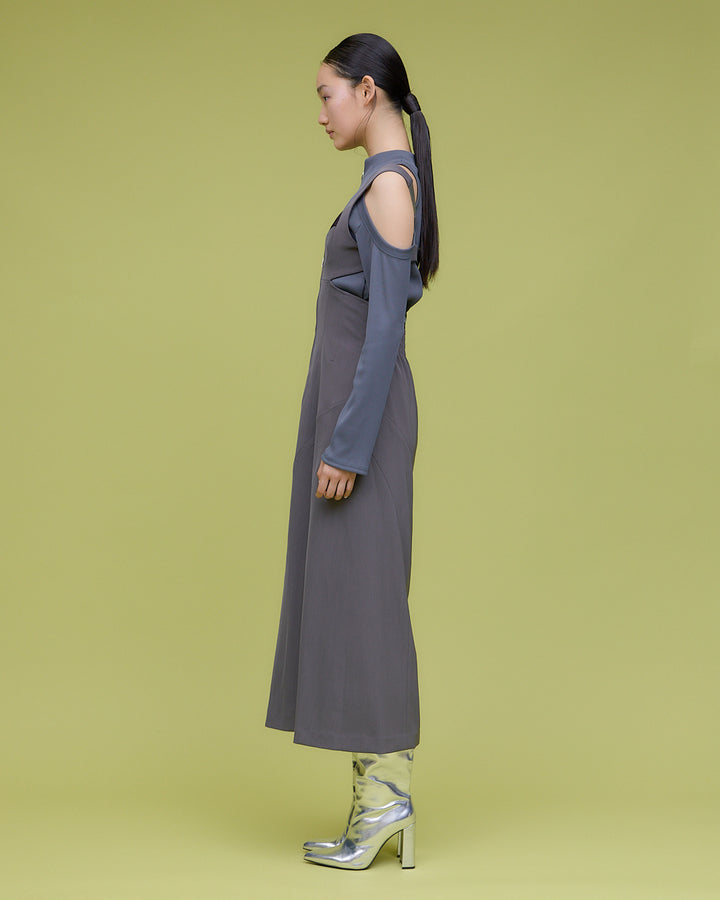 CURVES PATTERN SWITTING DRESS