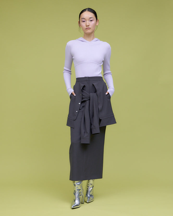 SHIRTS LAYERED SKIRT