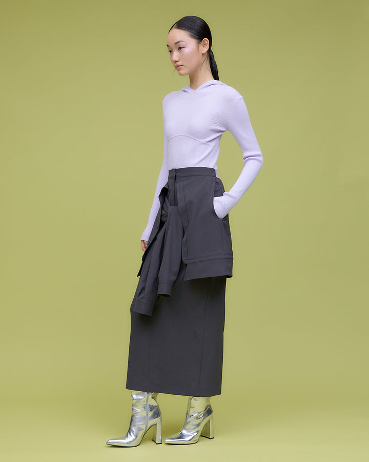 SHIRTS LAYERED SKIRT