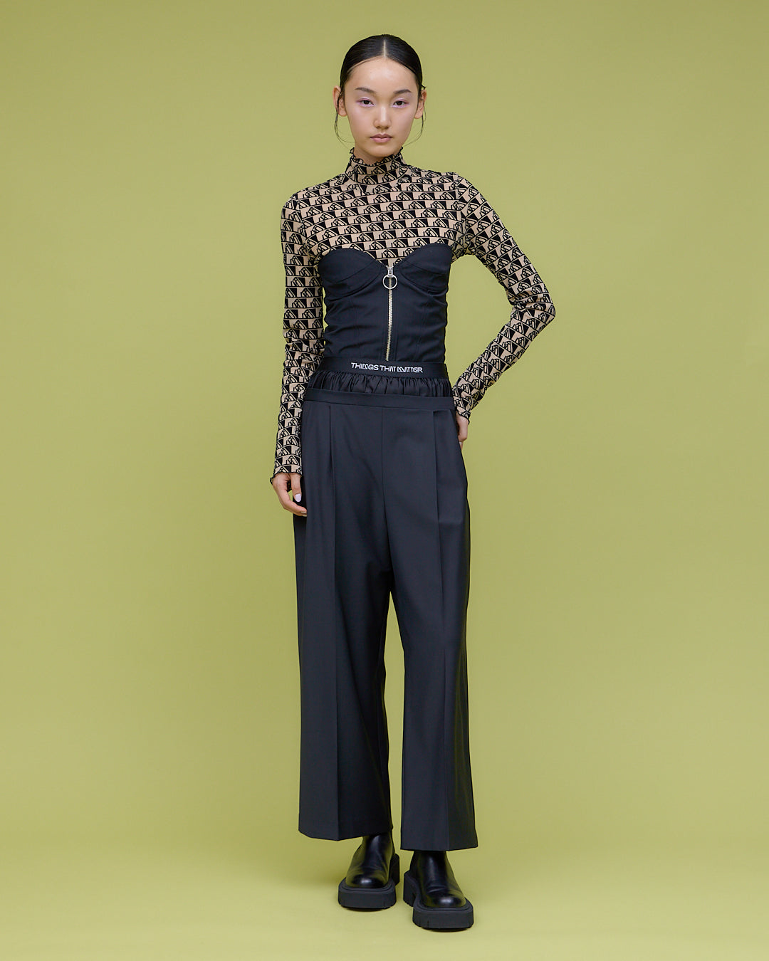 T/W FRONT ZIP BUSTIER | | STORE | THINGS THAT MATTER ONLINE STORE