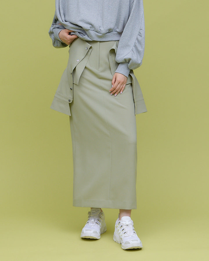 SHIRTS LAYERED SKIRT