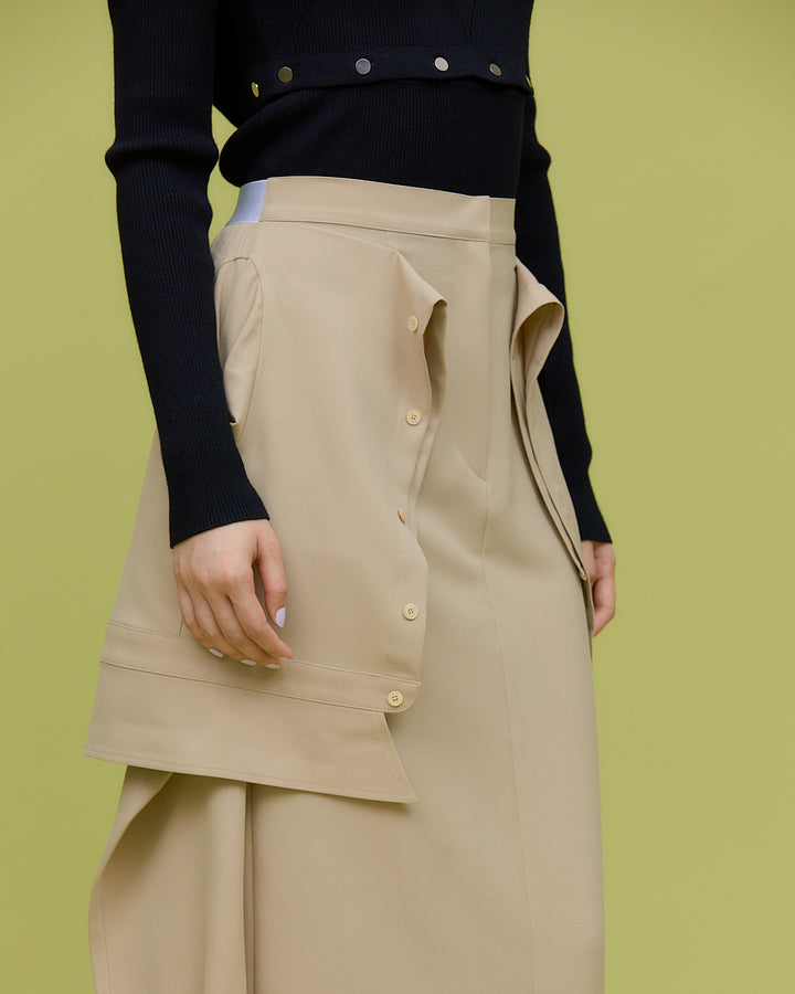 SHIRTS LAYERED SKIRT