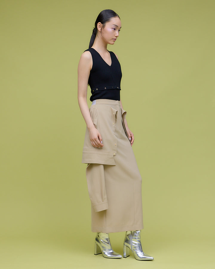 SHIRTS LAYERED SKIRT