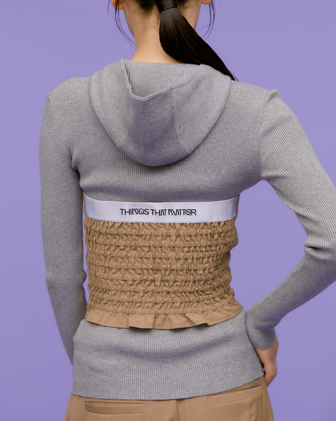 T/W FRONT ZIP BUSTIER | | STORE | THINGS THAT MATTER ONLINE STORE