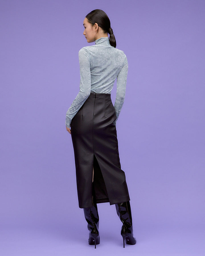 OUT POCKET BELT TIGHT SKIRT