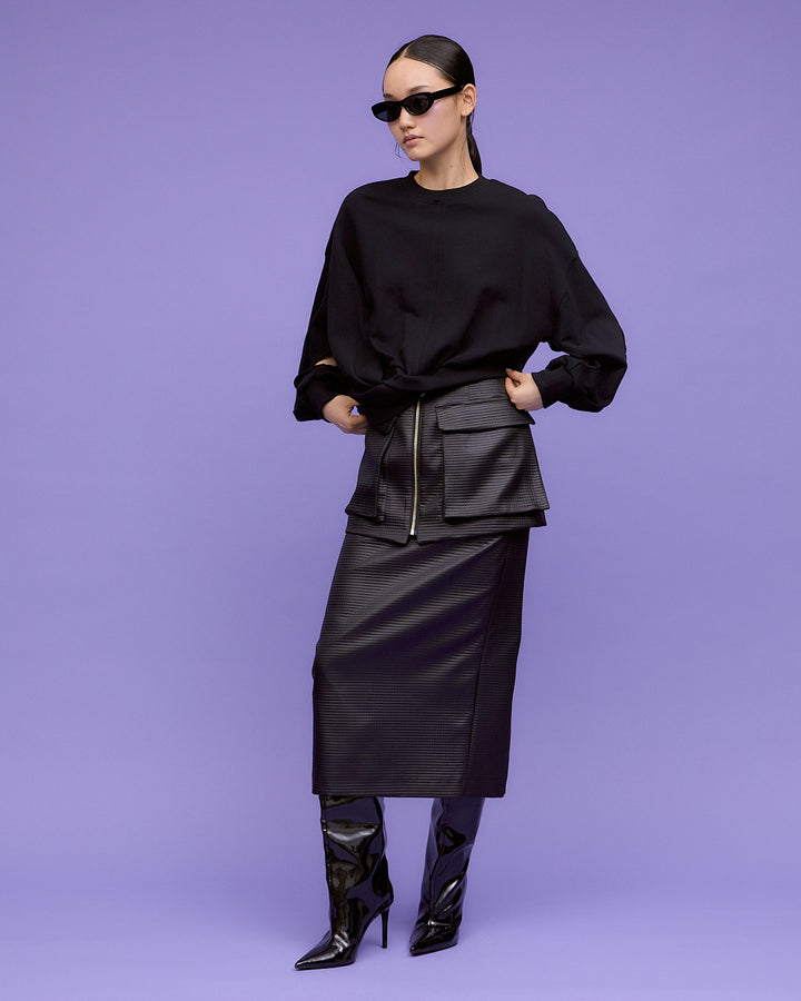 TWIST SWEAT PULLOVER