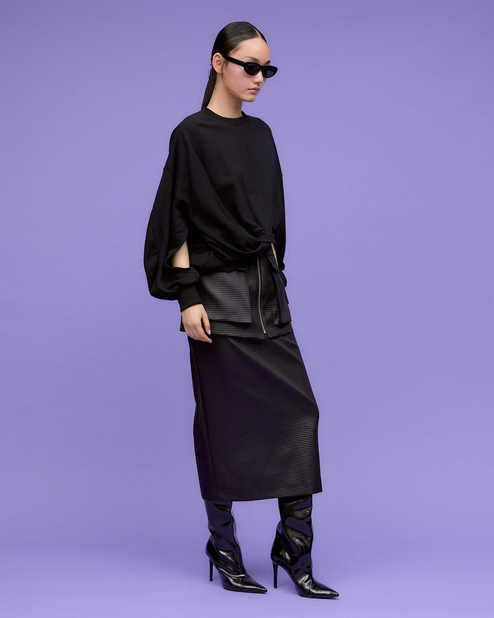 TWIST SWEAT PULLOVER