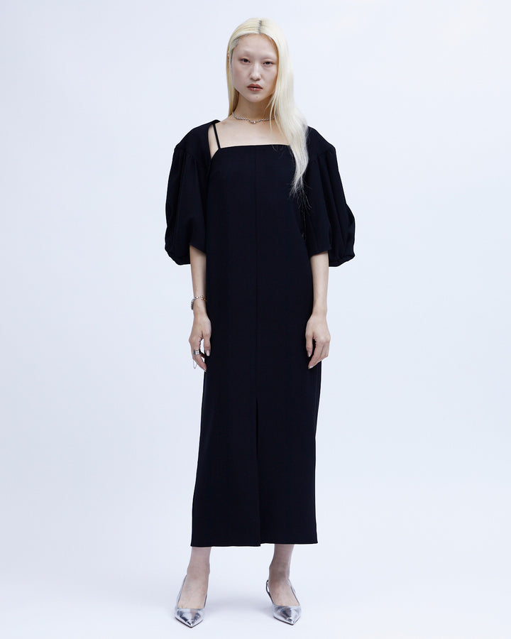 H:174cm / FREEsize *BLACK