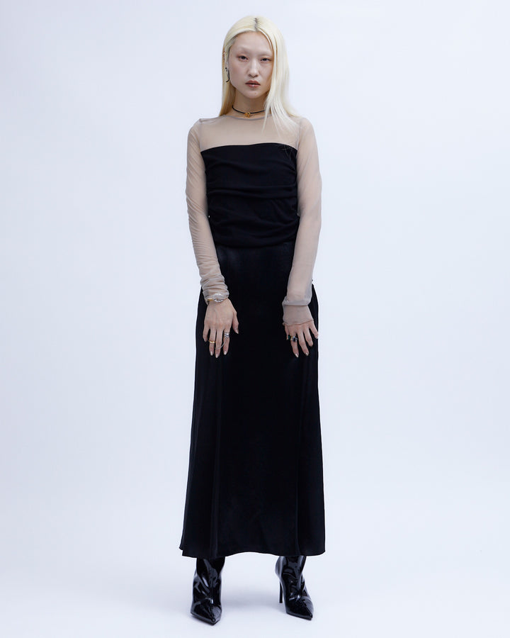 SHEER & DRAPE RIB TOPS