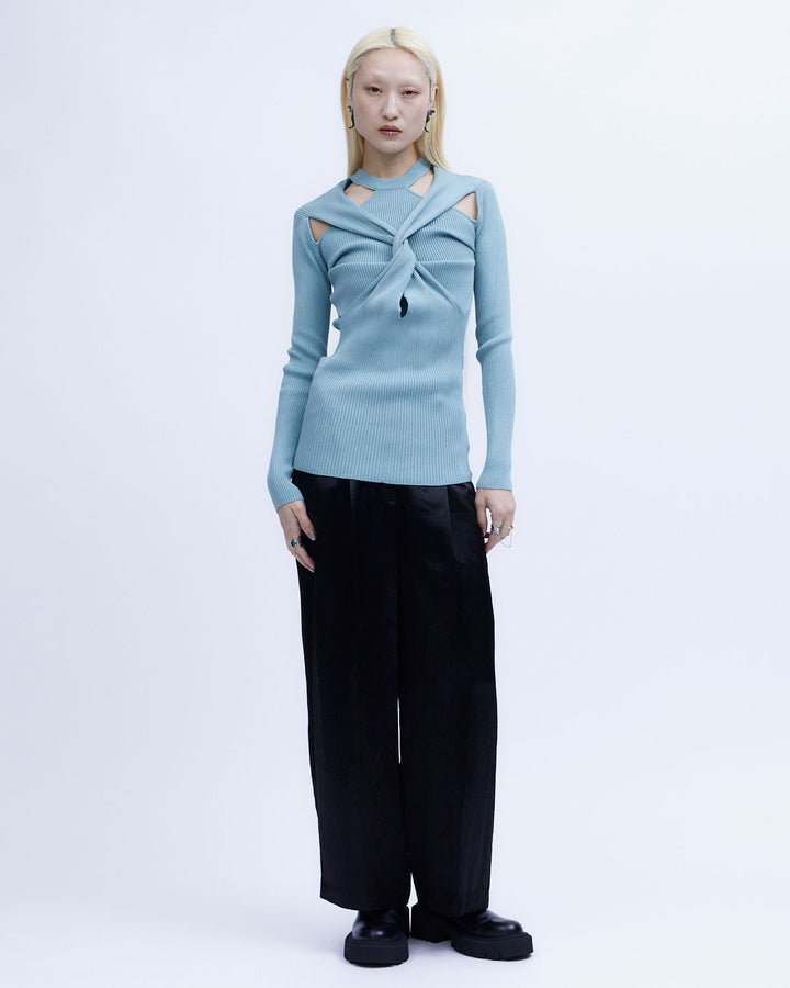 TWIST KNIT TOPS