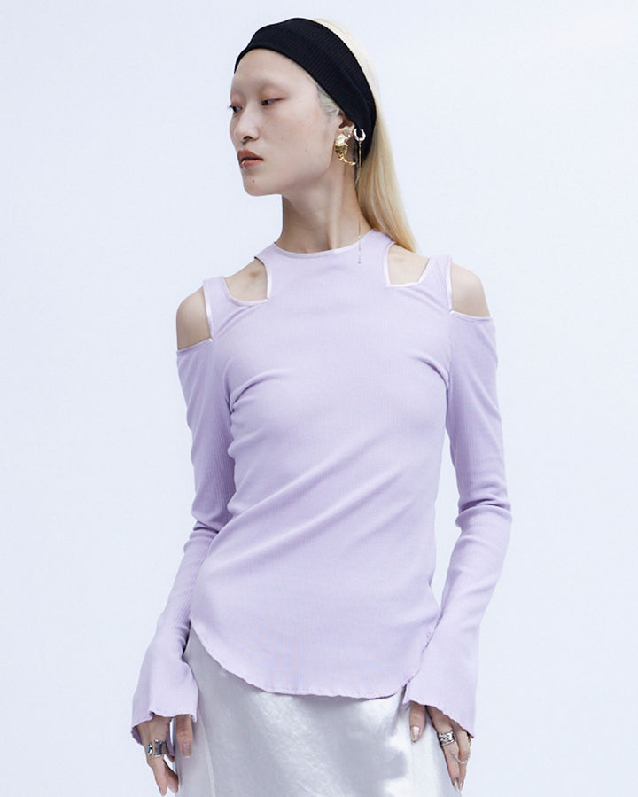 NOTCH DESIGN TERECO RIB TOPS