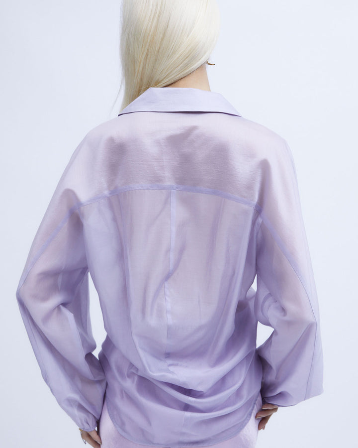 SHEER VOLUME SLEEVE SHIRT
