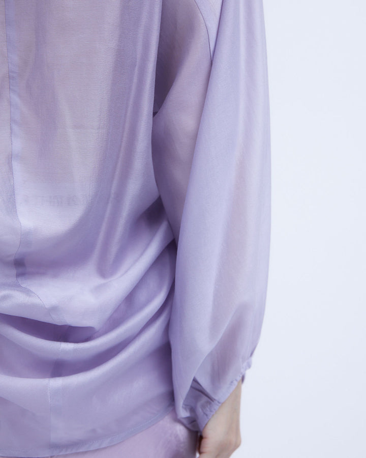 SHEER VOLUME SLEEVE SHIRT