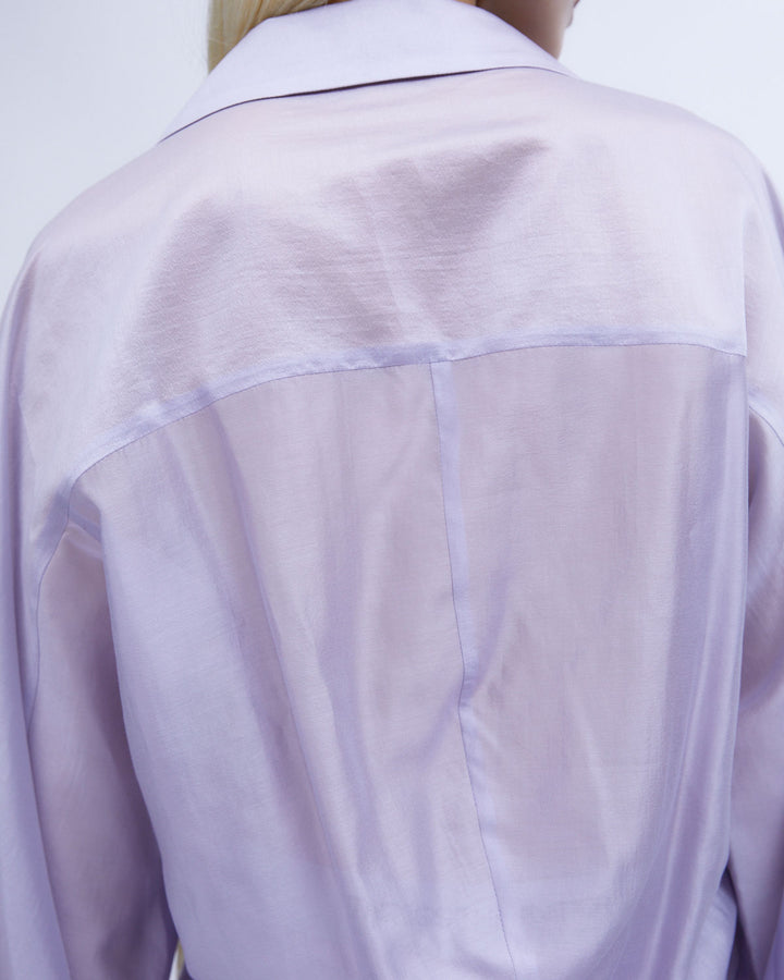SHEER VOLUME SLEEVE SHIRT