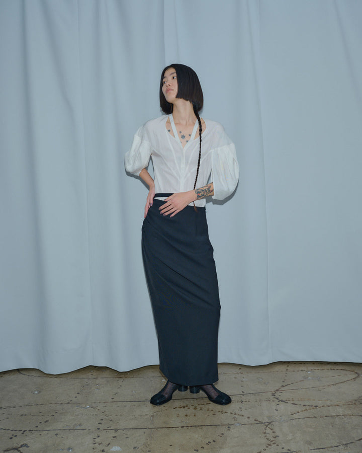SWITCHING BLOUSE