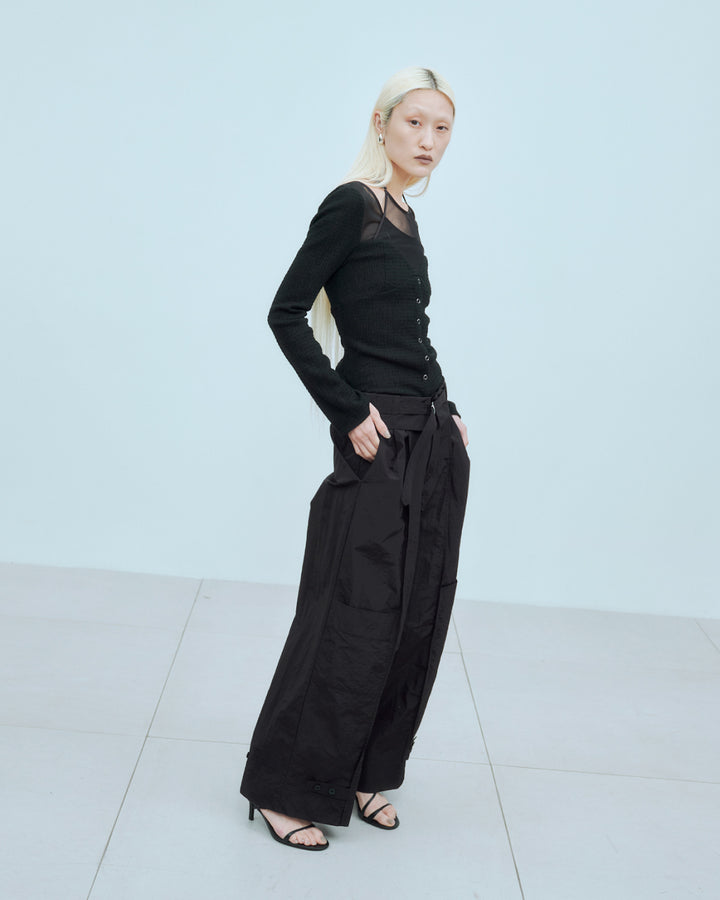WORK TAFFETA PANTS