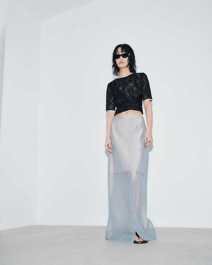 ORGANDY SHEER SKIRT