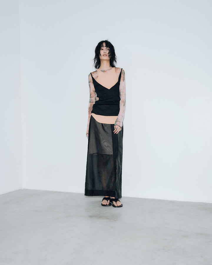PINEAL GLAND PRINT TULLE TOPS