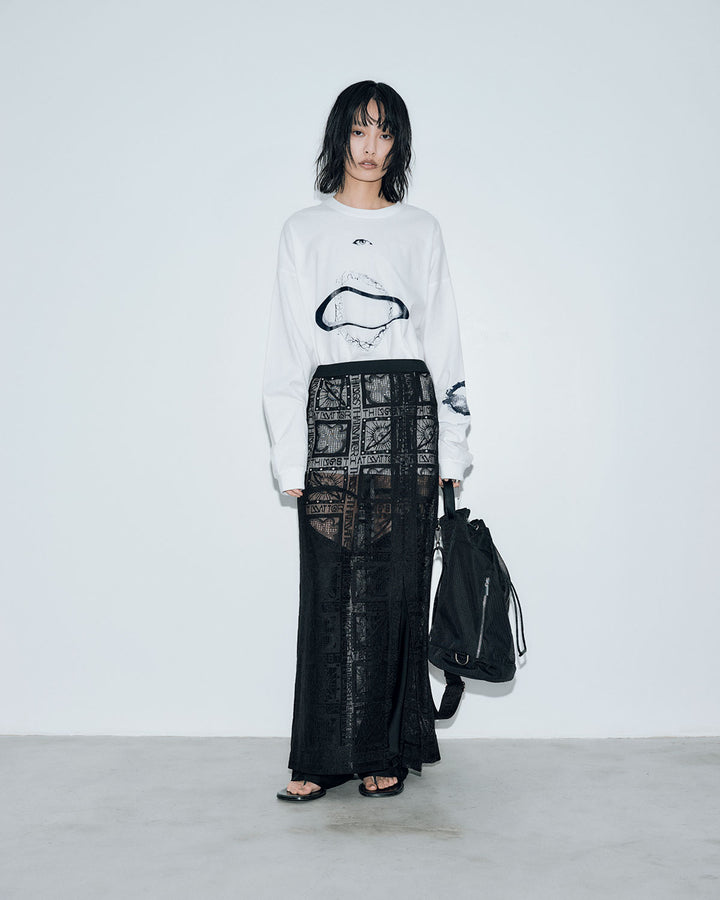 THIRD EYE(i) PRINT LONG SLEEVE T-SHIRT