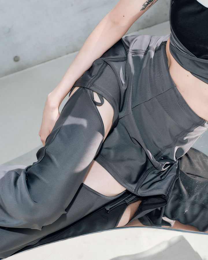 SWIM HIGH WAIST SHORTS