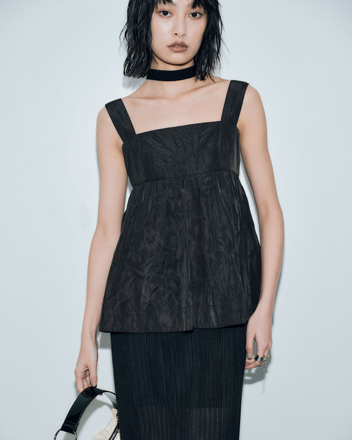 PEPLUM CONFORMS LONG DRESS